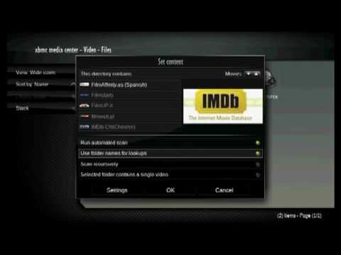 how to organize xbmc files