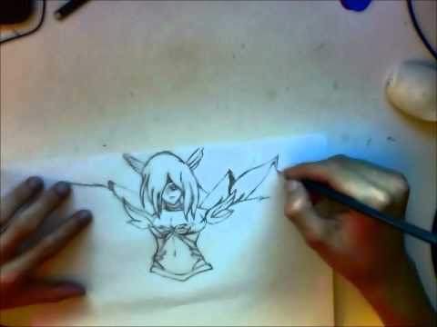 how to draw erza scarlet