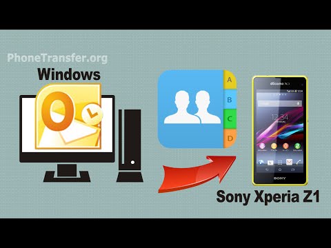 how to sync xperia z