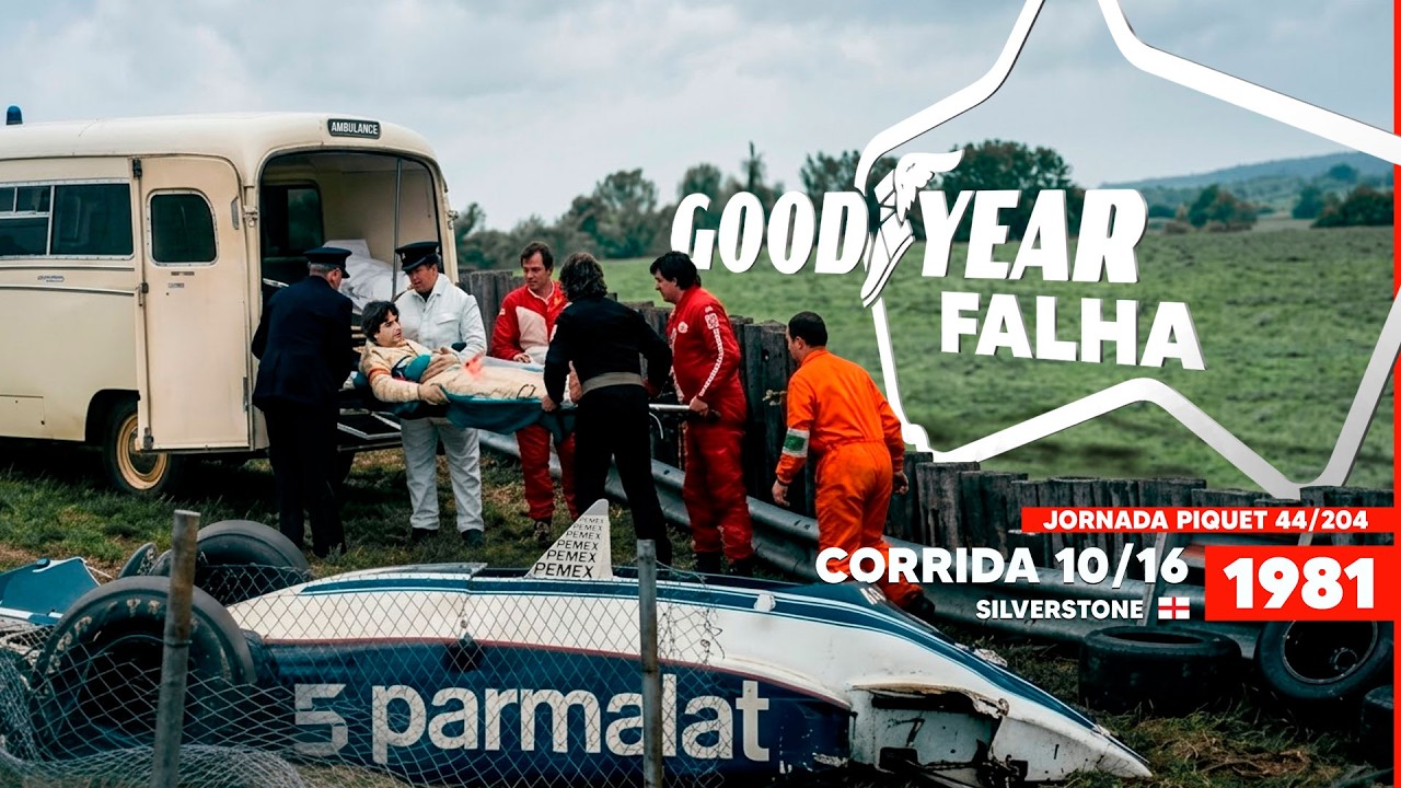 PIQUET tem carro ideal nos treinos, mas sem pneus na corrida; WATSON vence! - GP da Inglaterra 1981