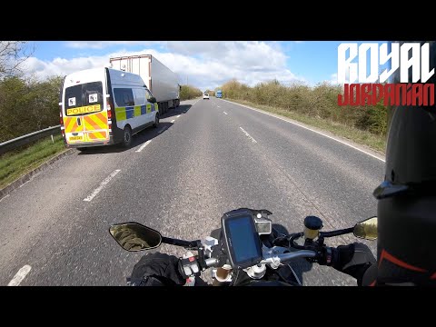 Saved by a biker | Snow in April | Froze