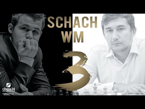 Schach WM 2016: Carlsen - Karjakin Partie 3 Schach WM 2016 | Gromeister-Analyse