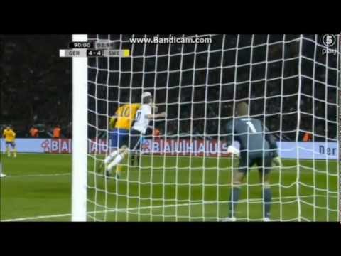 sverige - SVERIGES ALLA MÅL MOT TYSKLAND 16/10/2012 Ledsen för lagg.