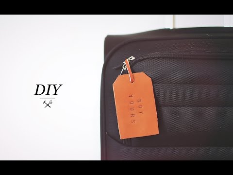 how to disney luggage tags