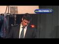 EXCLUSIVE:On the set of CSI NY-Eddie Cahill & Melina Kanakaredes.