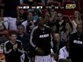 Shaq catches the oop with 1 hand over Brezec Shaq catches the oop with 1 hand over Brezec