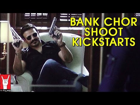 Bank Chor Shoot Kickstarts - Riteish Deshmukh | Vivek Oberoi | Rhea Chakraborty