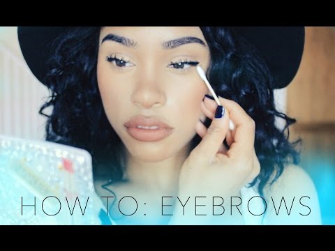 how to define eyebrows