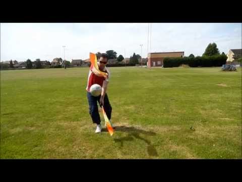 Street Magic | Levitating Football Illusion | Bristol Magician
