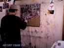oil painting w/ T.S.PEW (Degas study/brown) #1