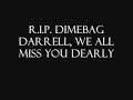 tribute to dimebag