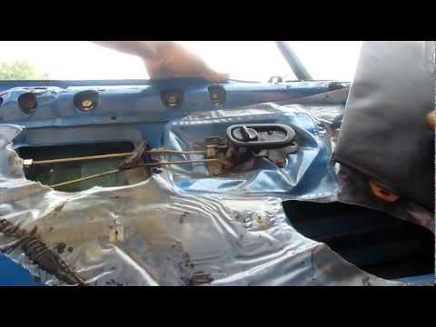 how to remove nb miata door panel