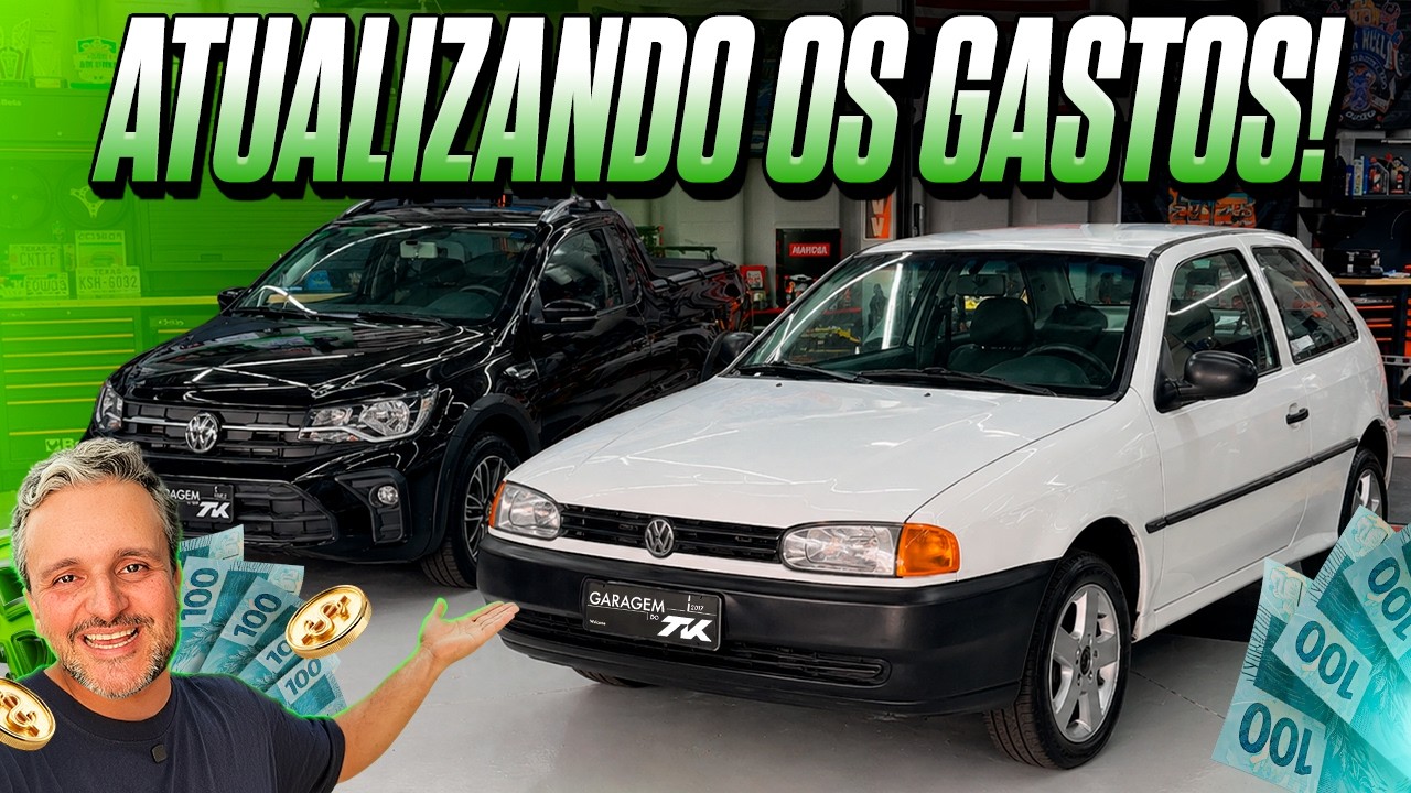 Abri as contas e mostrei tudo! Gol aspirado e status da Saveiro