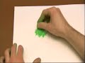 Tony (Tory?) Hart sketches the Conservative Party logo