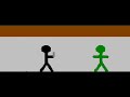 The man paint