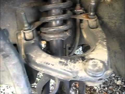 How to install, remove, replace upper control arms Honda Civic CRX 1989