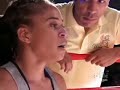 dawn vs  jeanine  thai boxer babes mix it up