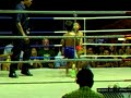Embroma Muay que lucha tailandés