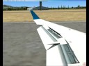 FSX Landing at Martinique (TFFF) with CRJ-700