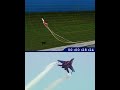 watch full screen recomended 
you will see superiority of vector trust in dogfight situation ,mig-29 can turn in front of posible enemy atack around 360% degree