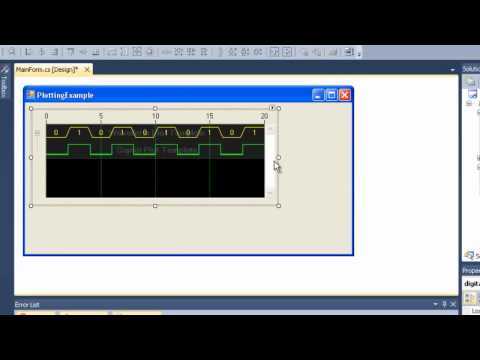Digital Waveform Graph for Measurement Studio