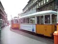 UV villamos érkezik a Lónyai utca végállomáshoz UV villamos érkezik a Lónyai utca végállomáshoz