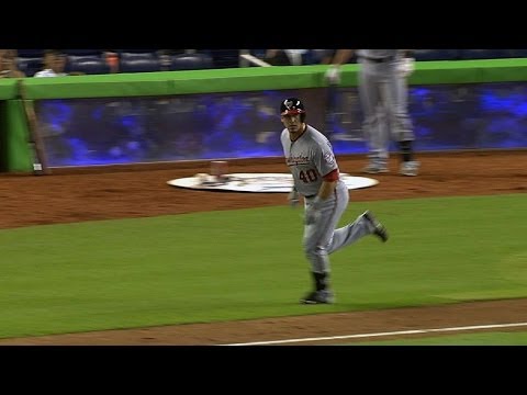 Check - The power was evenly spread among the Nationals' lineup in 2013, with Ian Desmond launching the longest home run of the season Check out http://MLB.com/video...