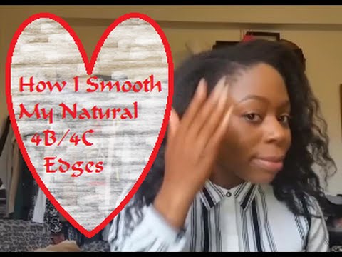 how to control edges of hair