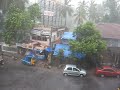 Monsoon rain from Kerala, India !