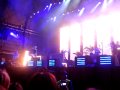 The Killers in Abu Dhabi with Tilly and Henry. Last song all the pyro!