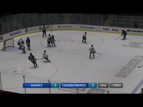 Fraser Valley Thunderbirds tie Feb 2