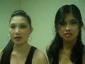 abs cbn ring girls andrea lou sanchez and ina enriquez