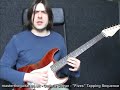 Guthrie Govan "Fives" Tapping Sequence Lesson Part 1