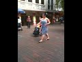Wheelchair Busker has great vocal