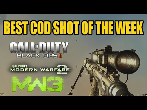 BEST COD SHOT OF THE WEEK #18 | MW2 BLACK OPS 2 MW3