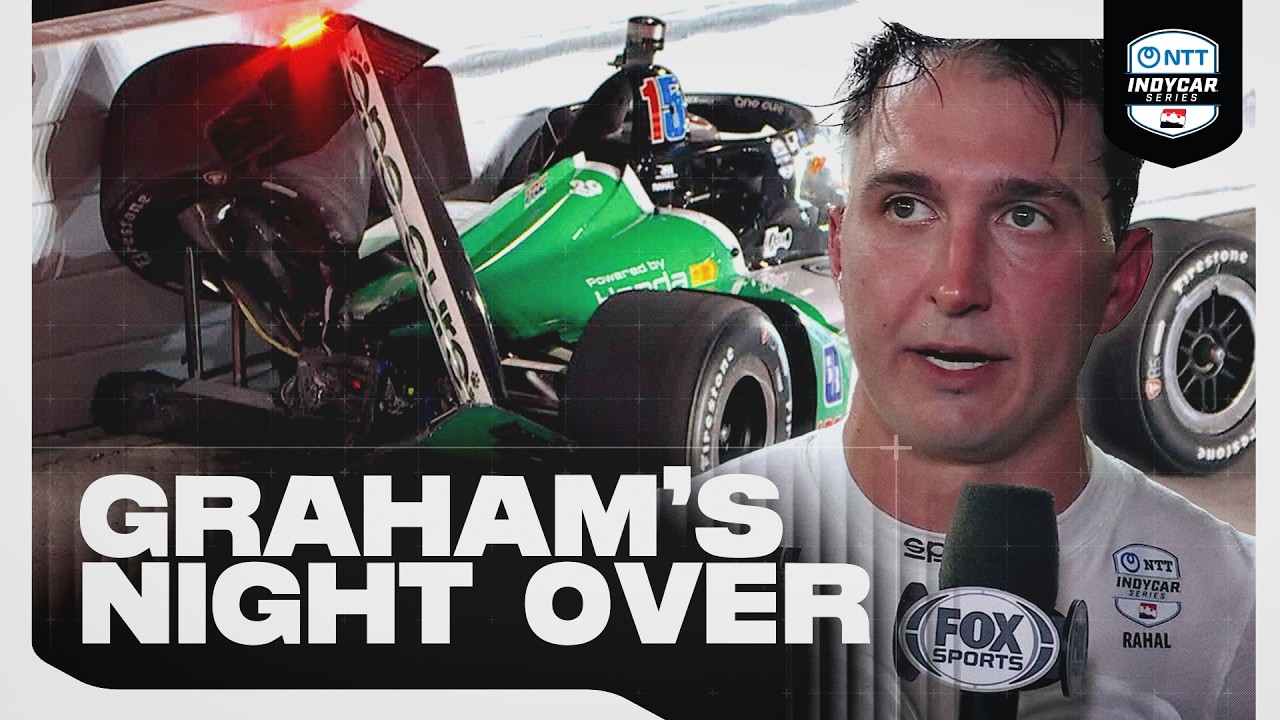 Graham Rahal OUT After Hard Contact | 2026 INDYCAR at St. Louis