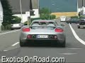 Porsche Carrera GT overtaking