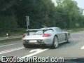 Porsche Carrera GT overtaking