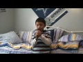 My 6 yrs old son singing church music called : Praise Him