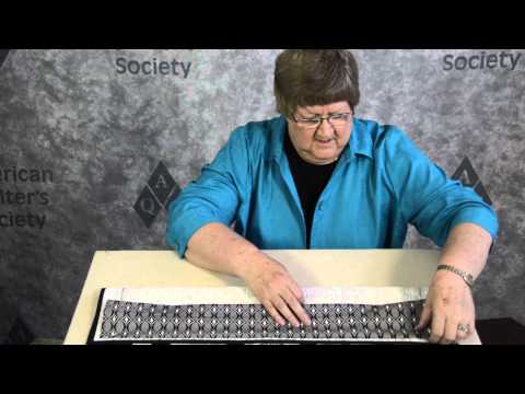 how to attach a hanging sleeve to a quilt