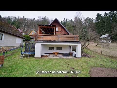 Video Prodej chaty 2+kk - 77 m2 po kompletní rekonstrukci, pozemek 373 m2, Vlkančice - Posázaví