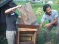 videos de Threshing rice by hand