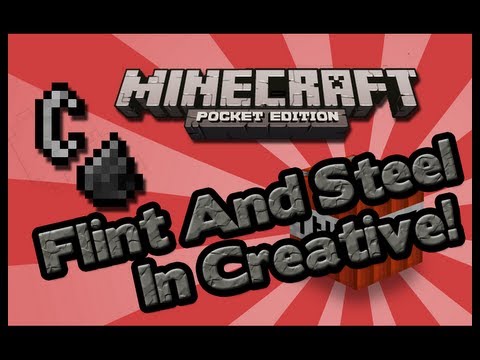 how to make a flint and steel in minecraft