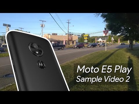 Moto E5 Play Sample Video 2