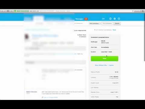 how to bid on odesk