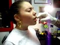 labret peircing