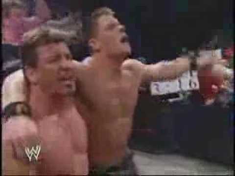 Eddie Guerrero & Cena Vs Lesnar & Giant (3of 3)