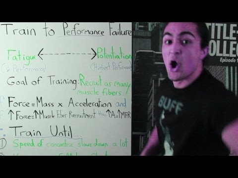 how to train until failure