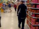 Gabe acting a fool in publix
