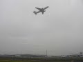Continental ERJ Landing @ Newark from inside Plane